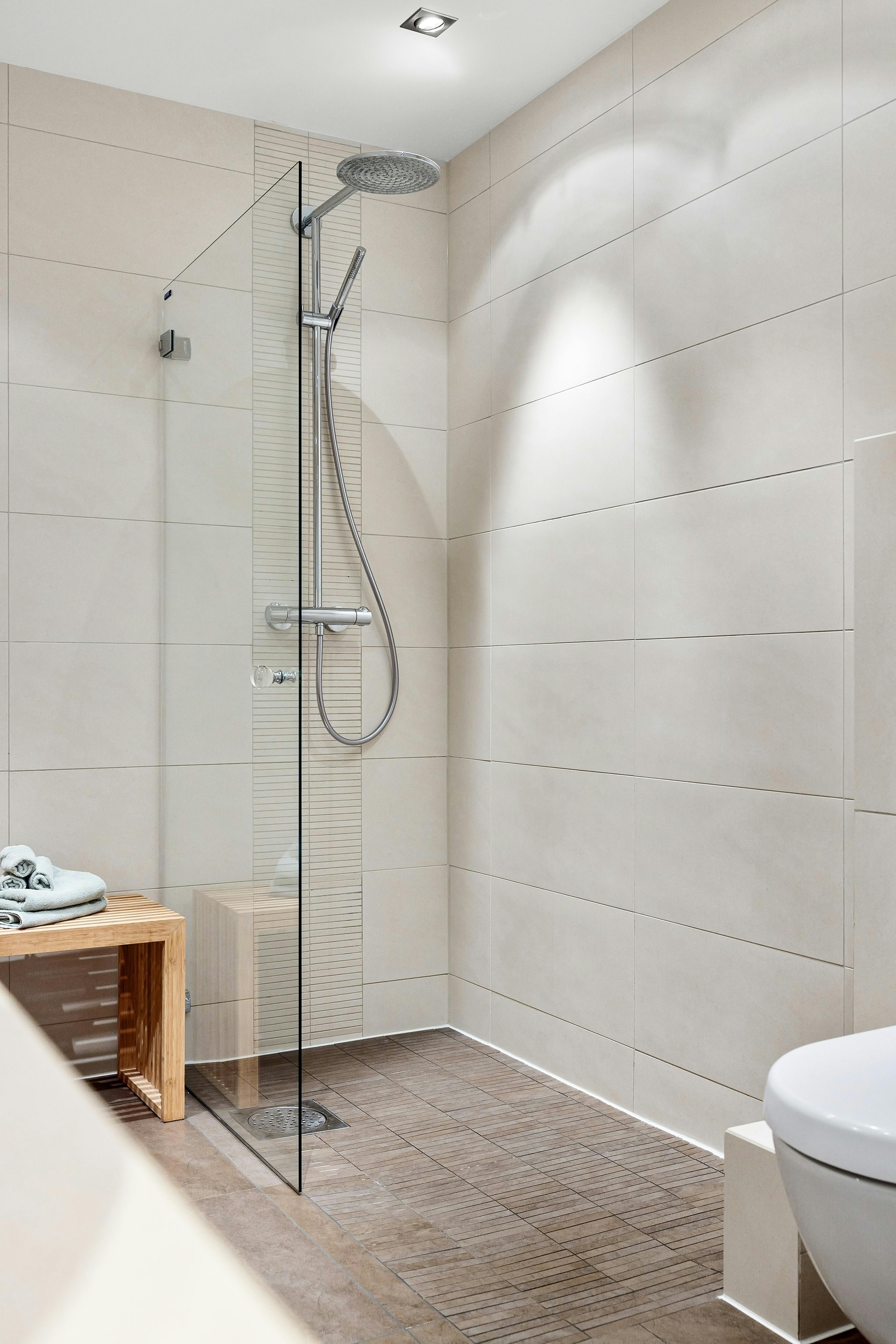 Doccia walk-in bagno ristrutturato Mestre